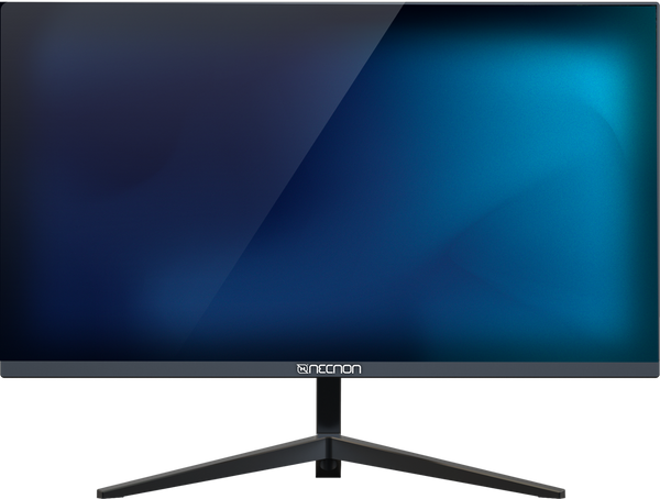 Monitor Para Oficina Led Plano 21.5" Necnon Nmo-22f7, Full Hd, Hdmi, Vga, Negro