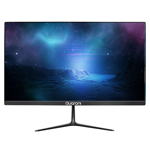 Monitor Quaroni 21.5 Pulgadas Full Hd 1920 X 1080 Px Color Negro Vga Hdmi