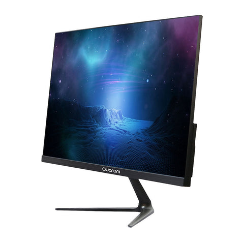 Monitor Quaroni 21.5 Pulgadas Full Hd 1920 X 1080 Px Color Negro Vga Hdmi
