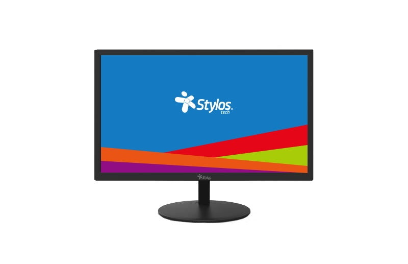 Monitor Stylos 18.5" Led 1366x768 Dp Vga+Hdmi 60 Hz (Stpmot1b)