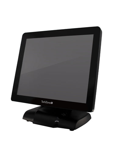 Monitor Touch Techzone Tzbed17, Vga, Dc, 17, Resolucion 1024 X 788, Negro