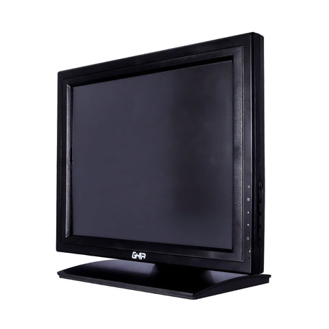 Monitor Touchscreen Resistivo Ghia,  15"  De Uso Rudo  Punto De Venta