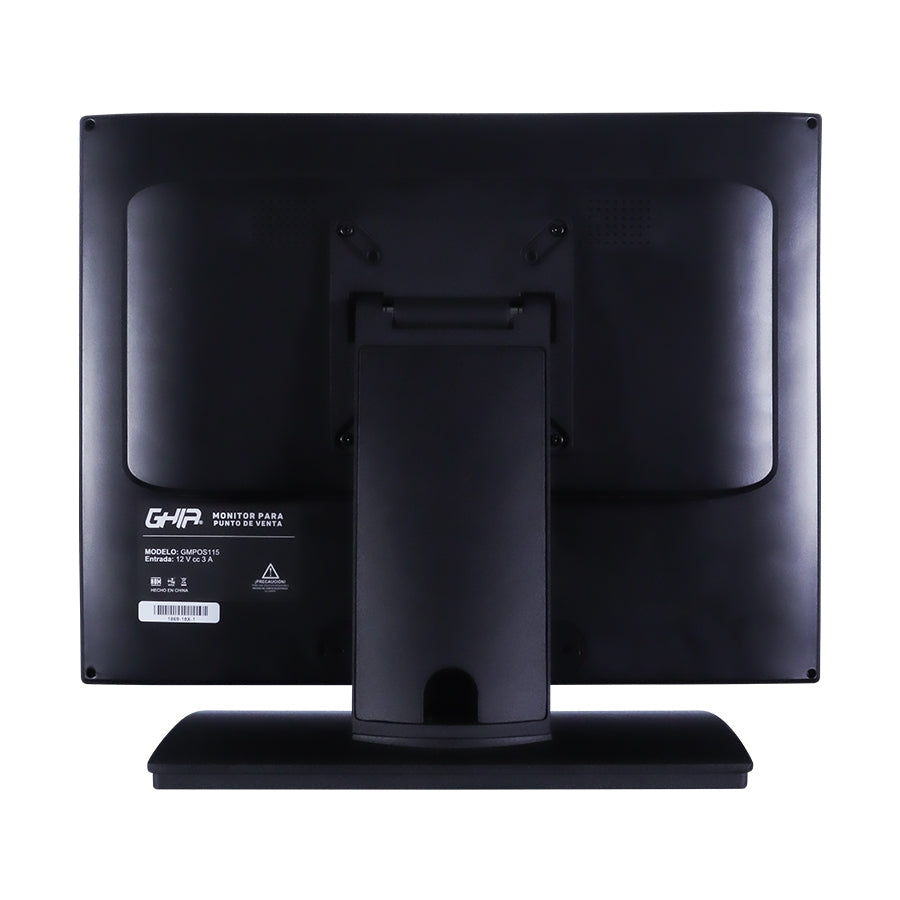 Monitor Touchscreen Resistivo Ghia,  15"  De Uso Rudo  Punto De Venta