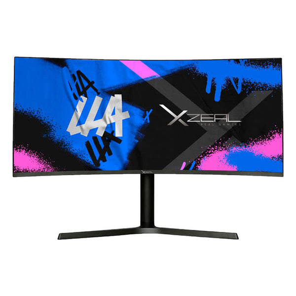 Monitor Xzeal 34" Gaming Curvo, 3440x1440, 100hz, Hdmi, Displayport - (Xzmo341b)