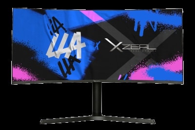 Monitor Xzeal 34" Gaming Curvo, 3440x1440, 100hz, Hdmi, Displayport - (Xzmo341b)