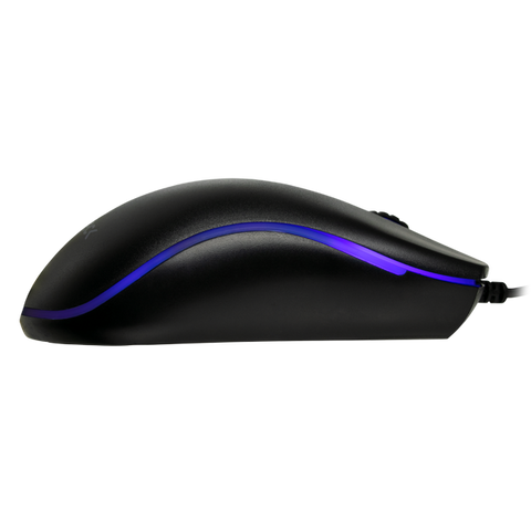 Mouse Acteck Alambrico Usb 1200dpi Led Negro Optimize Ma220 Ac-929677