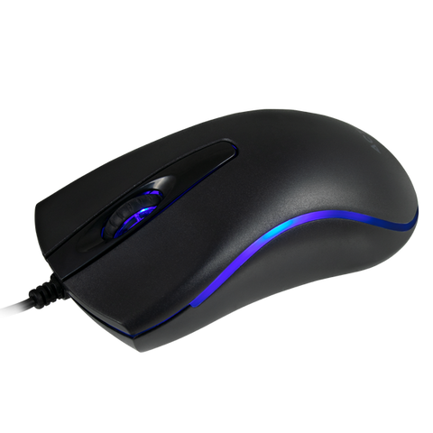 Mouse Acteck Alambrico Usb 1200dpi Led Negro Optimize Ma220 Ac-929677