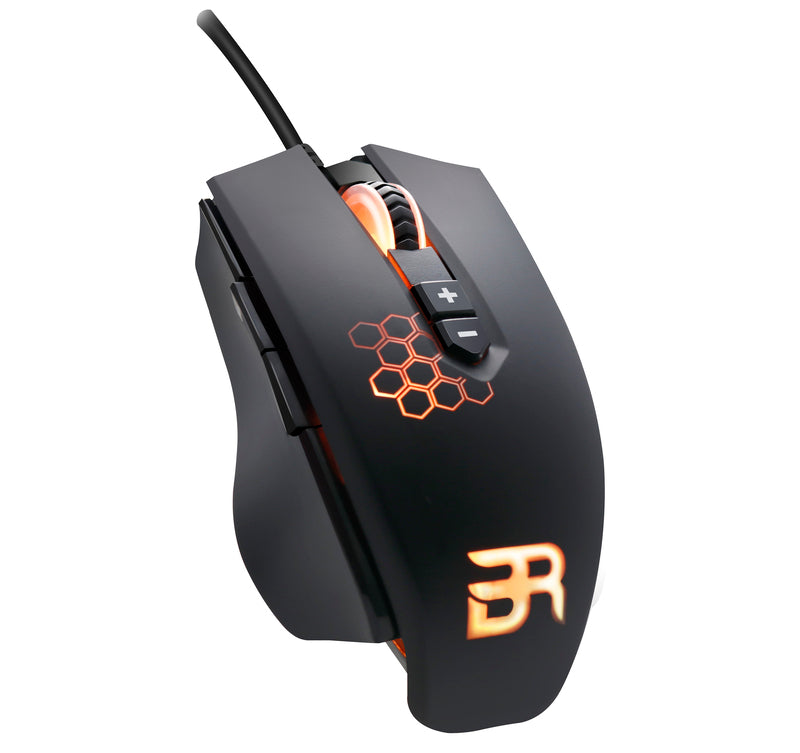 Mouse Acteck Alambrico Usb Gaming 6 Botones Scroll Balam Rush Br-91287