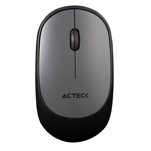 Mouse Acteck Inalambrico 2.4ghz 1200dpi Gris Optimize Mi220 Ac-932660