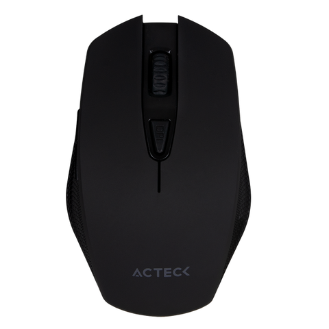 Mouse Acteck Inalambrico Dpi Ajustables M120 Lux Black Ac-924023