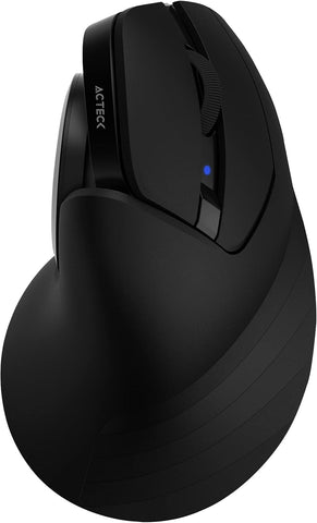 Mouse Acteck Inalambrico Vertical Optimize Mi690 Rgb Negro Ac-933049