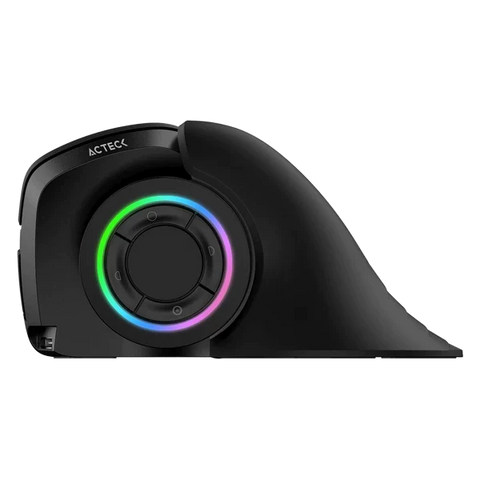 Mouse Acteck Inalambrico Vertical Optimize Mi690 Rgb Negro Ac-933049