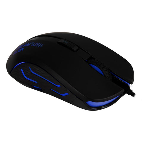 Mouse Alambrico Balamrush Elion Usb Led 2400 Dpi 5Bot Negro Br-929707