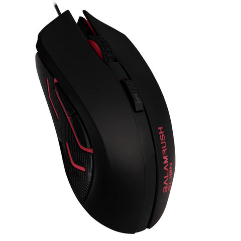 Mouse Alambrico Balamrush Elion Usb Led 2400 Dpi 5Bot Negro Br-929707