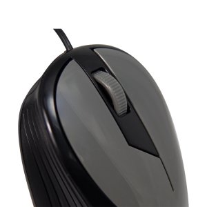 Mouse Alambrico Ghia Color Gris 1200 Dpi