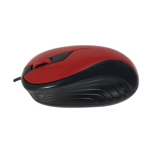 Mouse Alambrico Ghia Color Rojo 1200 Dpi