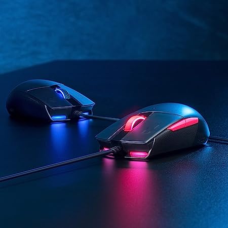 Mouse Asus P512 Rog Strix Impact Ii Ep, 1dpi, 5prog Buttons, 6200dpi