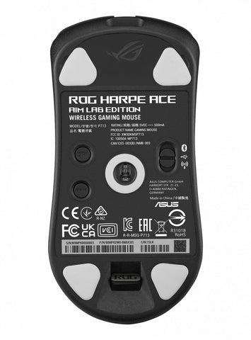 Mouse Asus P713 Rog Harpe Ace Aim Lab Edition - Negro 36000ppp 2.4ghz
