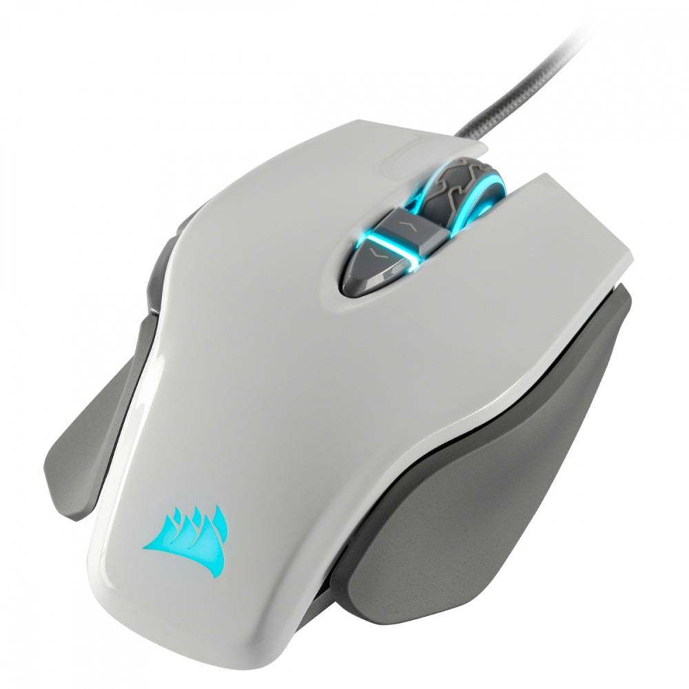 Mouse Corsair Gaming M65 Rgb White 18000 Dpi Ch-9309111-Na