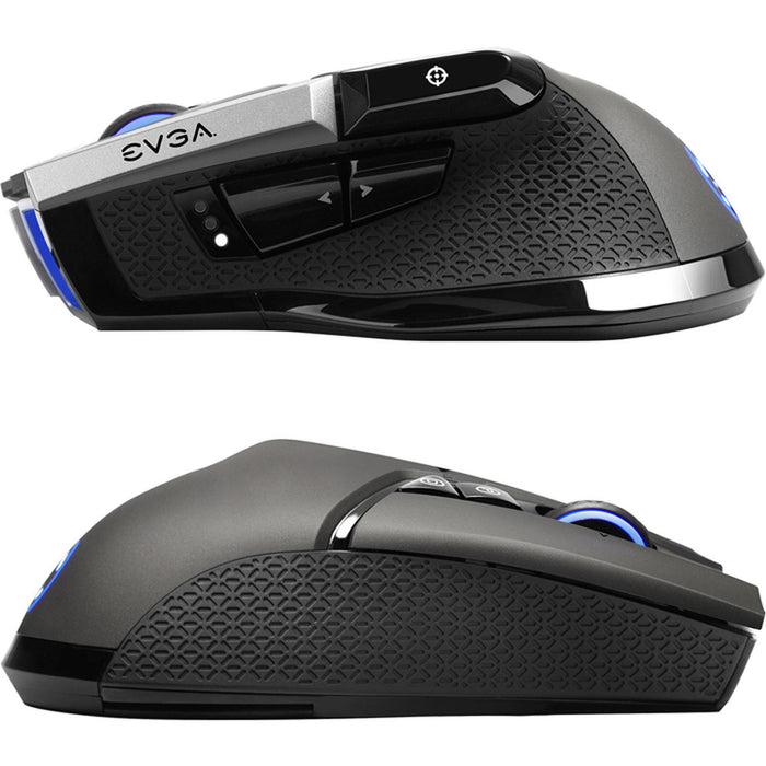 Mouse Evga X20 903-T1-20gr-K3 10 Buttons, 16000 Dpi , 400 Ips Gray