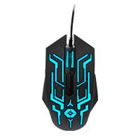 Mouse Gamer Alambrico Usb Rgb Vortred By Perfect Choice Negro