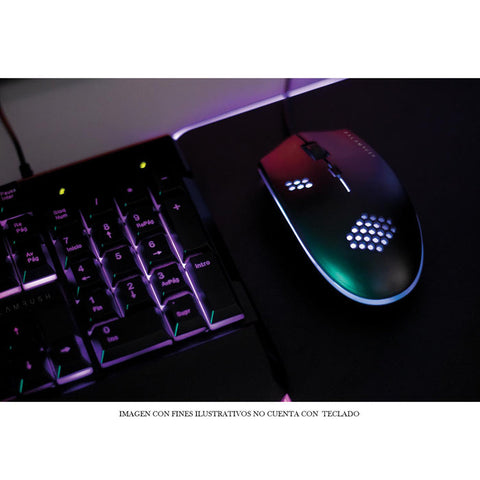 Mouse Gamer Balam Rush Iron Usb 2400 Dpi 3 Botones Negro Br-931427