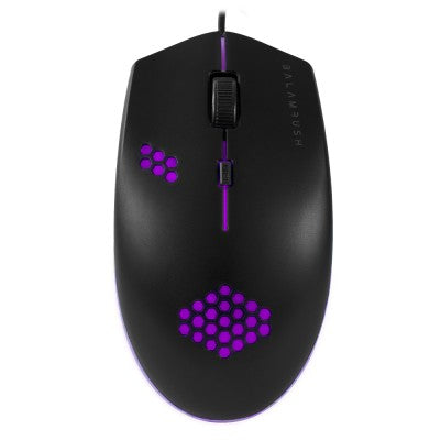 Mouse Gamer Balam Rush Iron Usb 2400 Dpi 3 Botones Negro Br-931427