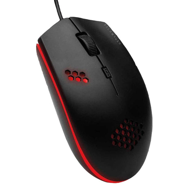 Mouse Gamer Balam Rush Iron Usb 2400 Dpi 3 Botones Negro Br-931427