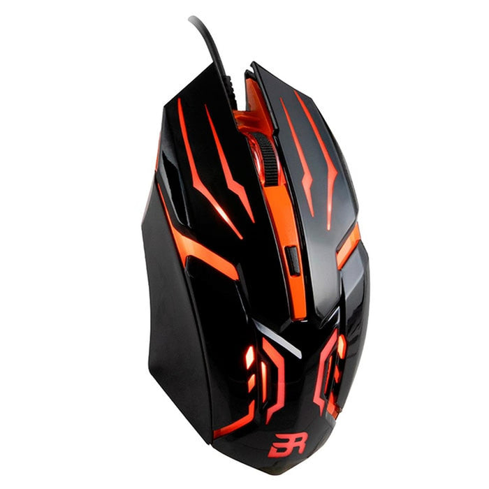 Mouse Gamer Balam Rush Starter Line Usb 1600 Dpi Led Negro Br-924696