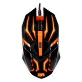 Mouse Gamer Balam Rush Starter Line Usb 1600 Dpi Led Negro Br-924696