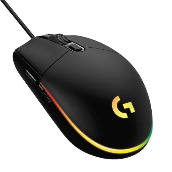 Mouse Gamer Logitech G203 Lightsync Rgb 8,000 Dpi Usb Negro 910-005793