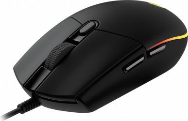 Mouse Gamer Logitech G203 Lightsync Rgb 8,000 Dpi Usb Negro 910-005793