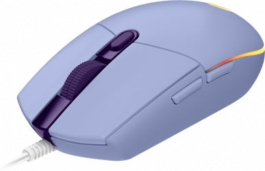 Mouse Gamer Logitech G203 Lightsync Rgb 8,000dpi Usb Lila 910-005852