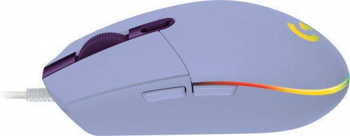 Mouse Gamer Logitech G203 Lightsync Rgb 8,000dpi Usb Lila 910-005852