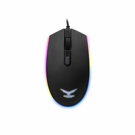 Mouse Gamer Naceb Óptico Cross Fire, Alámbrico, USB, 1200DPI, Negro