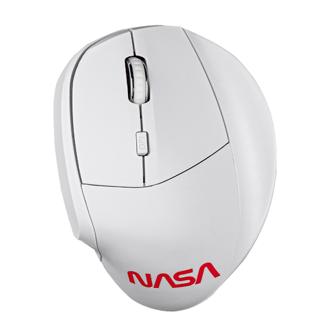 Mouse Gamer Nasa By Techzone Ns-Mis02 Inalambrico Ergonomico Blanco