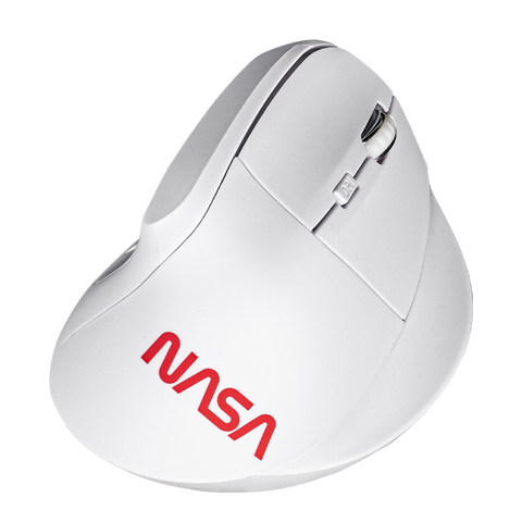 Mouse Gamer Nasa By Techzone Ns-Mis02 Inalambrico Ergonomico Blanco