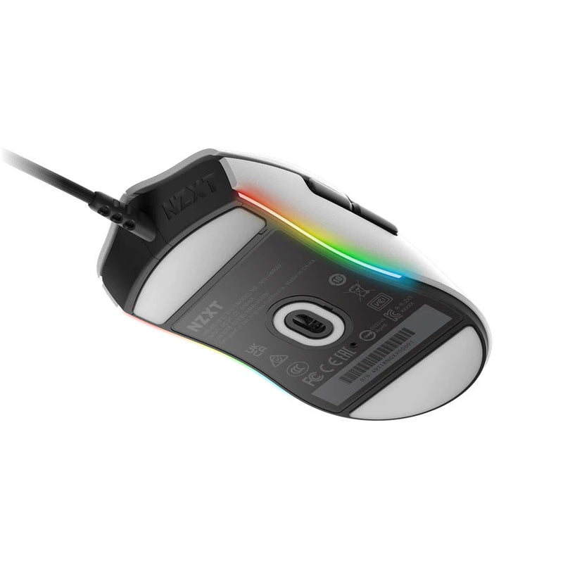 Mouse Gamer Nzxt Óptico Lift Alámbrico Usb-A 16000dpi Wh Ms-1wrax-Wm