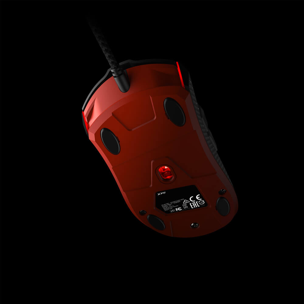 Mouse Gamer Xpg Primer Switch Omron Óptico 12000d Rgb (Primer-Bkcww)