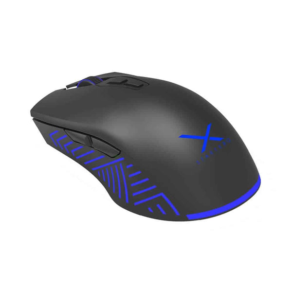 Mouse Gamer Xzeal Led 4800 Dpi 7 Botones Negro Xst-400 (Xsamga1b)