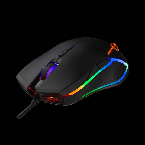 Mouse Gamer Xzeal Xz920 Alambrico 12400 Dpis 7 Botones Rgb (Xzmx920b)