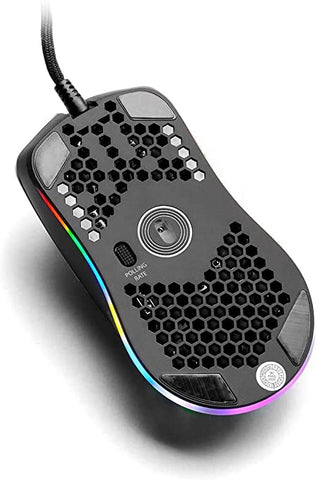 Mouse Gamer Yeyian Ymg-24310 Links 3000, Rgb, 6 Bot, Usb,7200 Dpis Negr