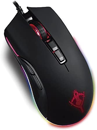 Mouse Gamer Yeyian Ymt-V70 Ymt-M2000 Claymore2000 Opt, Rgb, 7 Btns, 12000