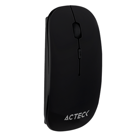 Mouse Inalambrico Acteck-E Usb 2.4g, 1200 Dpi, Negro Ac-928885