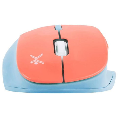 Mouse Inalámbrico Ergonómico Thumb Perfect Choice Azul Con Mamey