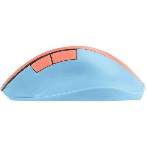 Mouse Inalámbrico Ergonómico Thumb Perfect Choice Azul Con Mamey