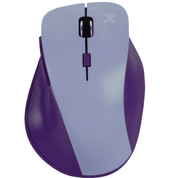 Mouse Inalámbrico Ergonómico Thumb Perfect Choice Morado