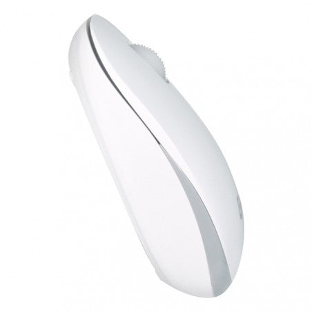 Mouse Inalambrico Gm300bg Ghia Color Blanco Con Gris