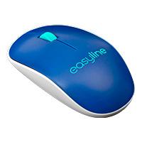 Mouse Inalambrio 1 000 Dpi Viva Easy Line By Perfect Choice Azul