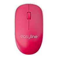 Mouse Inalambrio 1 000 Dpi Viva Easy Line By Perfect Choice Magenta